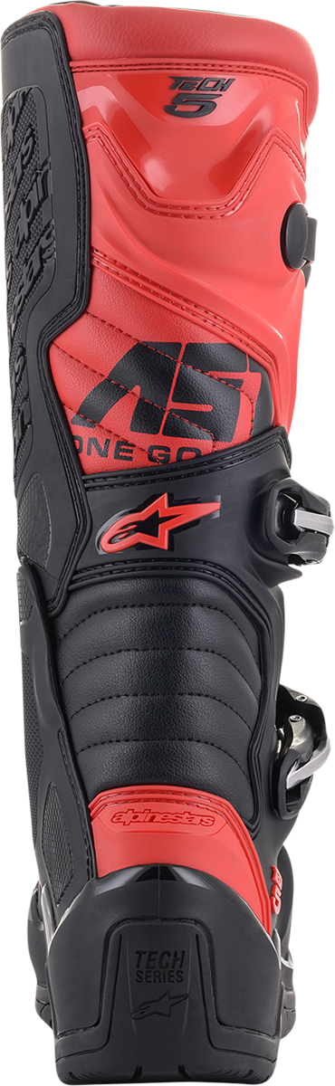 Alpinestars Tech 5 Boots - Black/Red- US 11 / EU 45.5