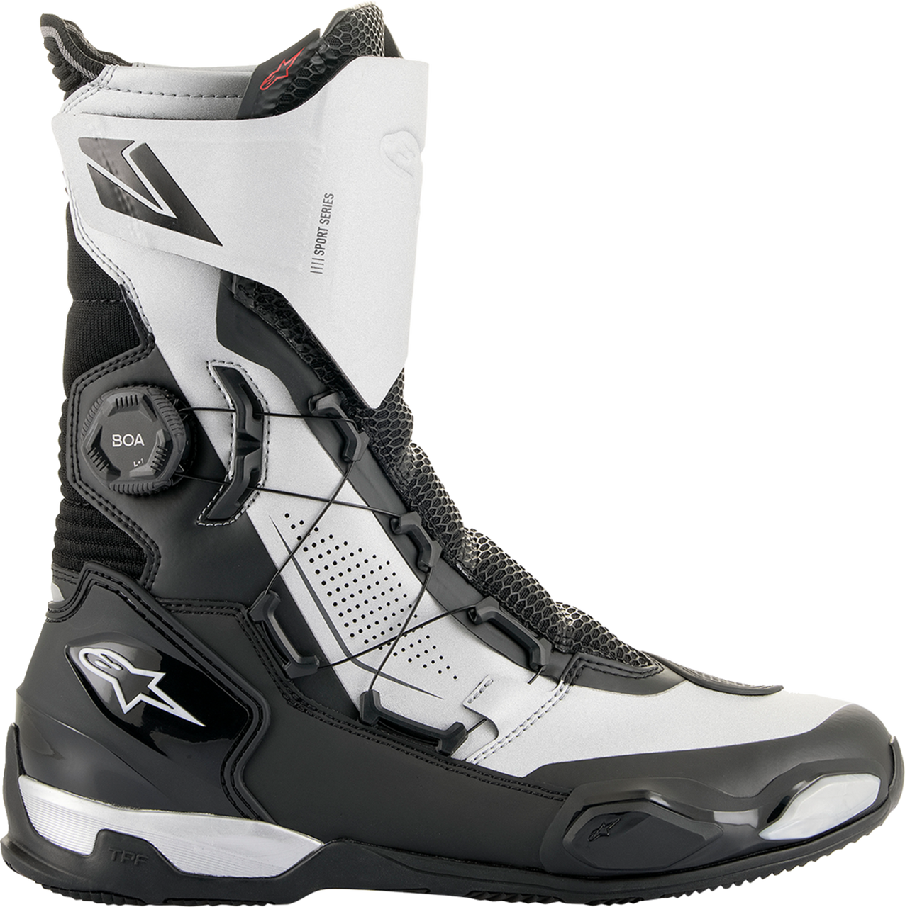 Alpinestars SP-X BOA Boots - Black/Silver - EU 39