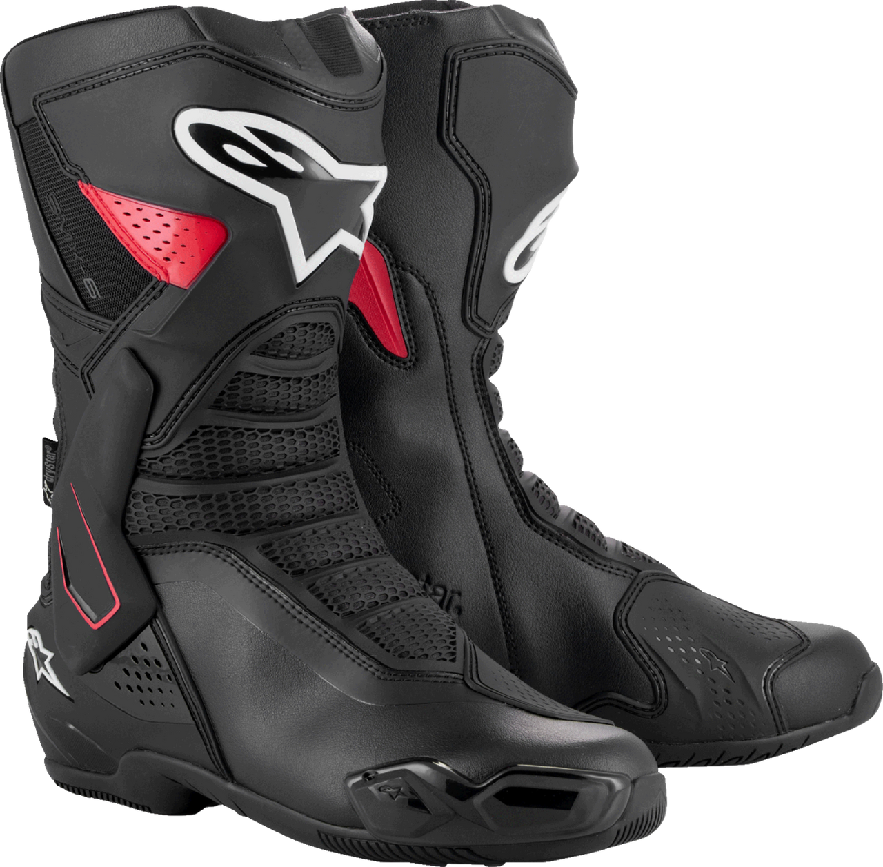 Alpinestars SMX-6 V3 Drystar® Boots - Black/Red - US 11.5/EU 46