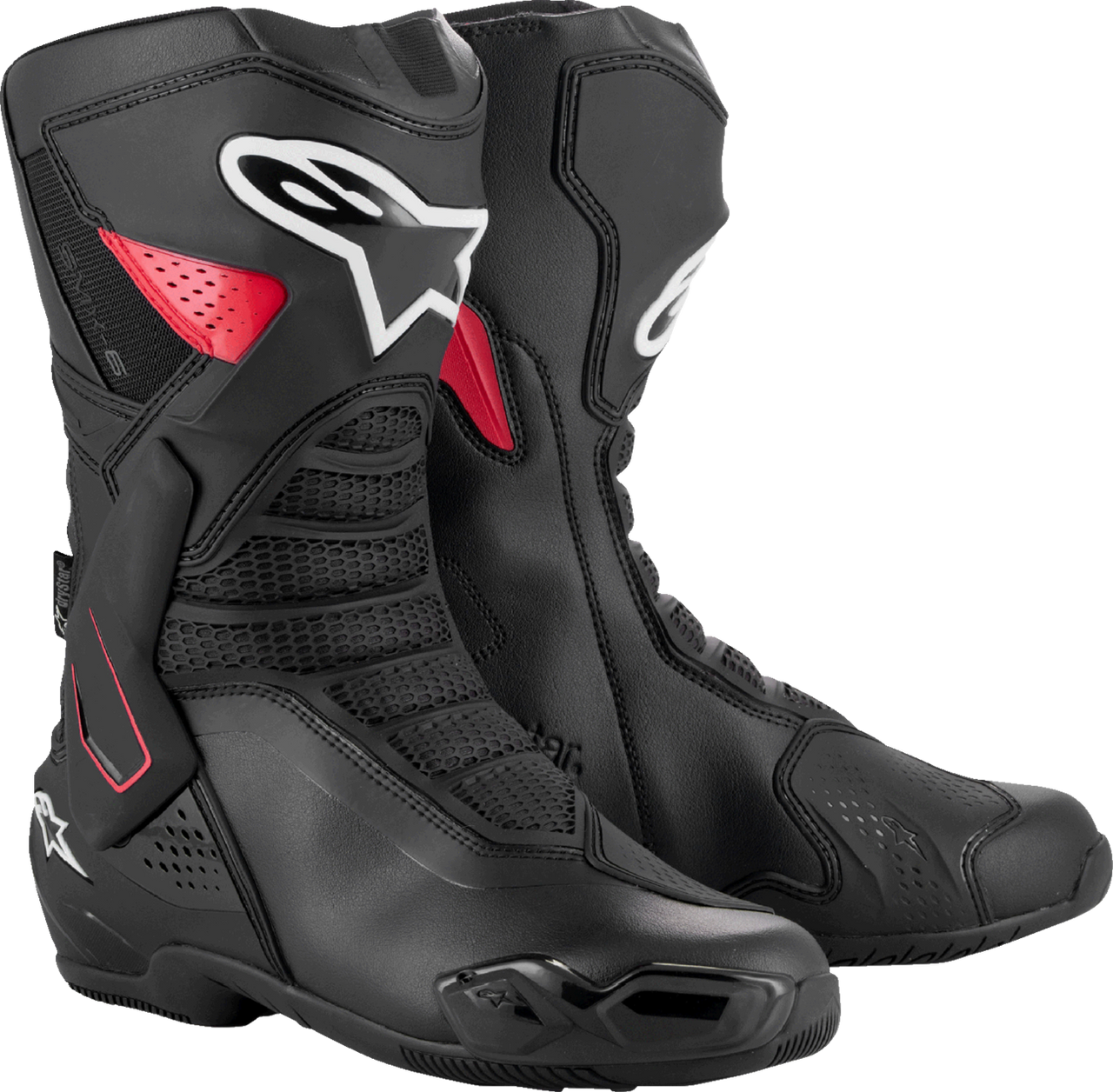 Alpinestars SMX-6 V3 Drystar® Boots - Black/Red - US 6.5/EU 40
