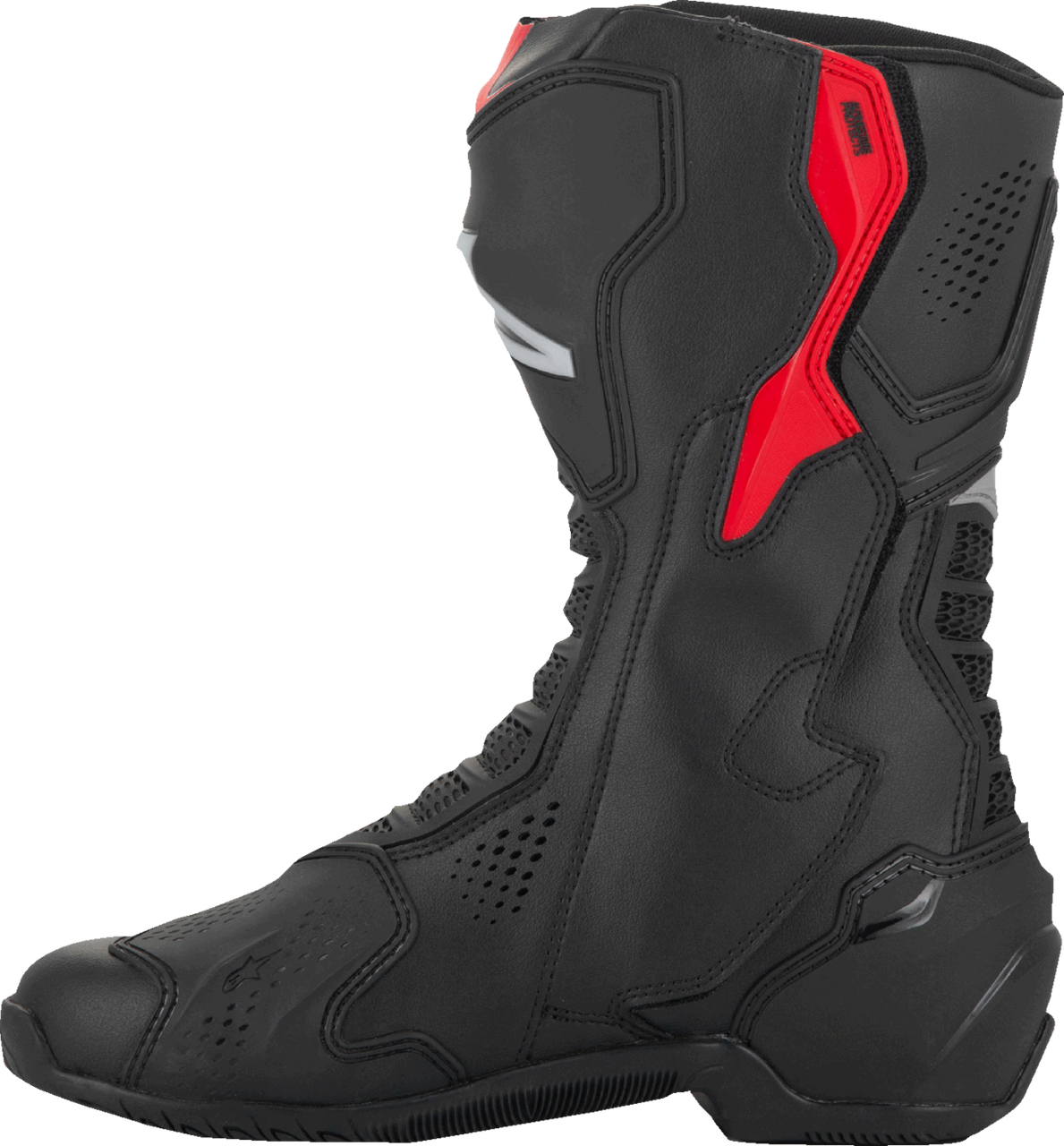 Alpinestars SMX-6 V3 Vented Boots - Black/Silver/Red - US 7.5/EU 41