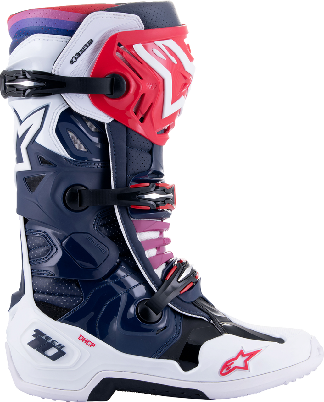 Alpinestars Tech 10 Supervented Boots - Rainbow - US 10 / EU 44.5