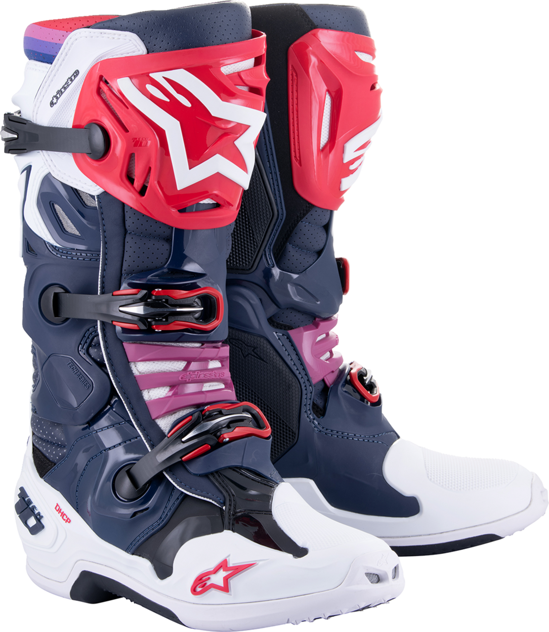 Alpinestars Tech 10 Supervented Boots - Rainbow - US 14 / EU 49.5