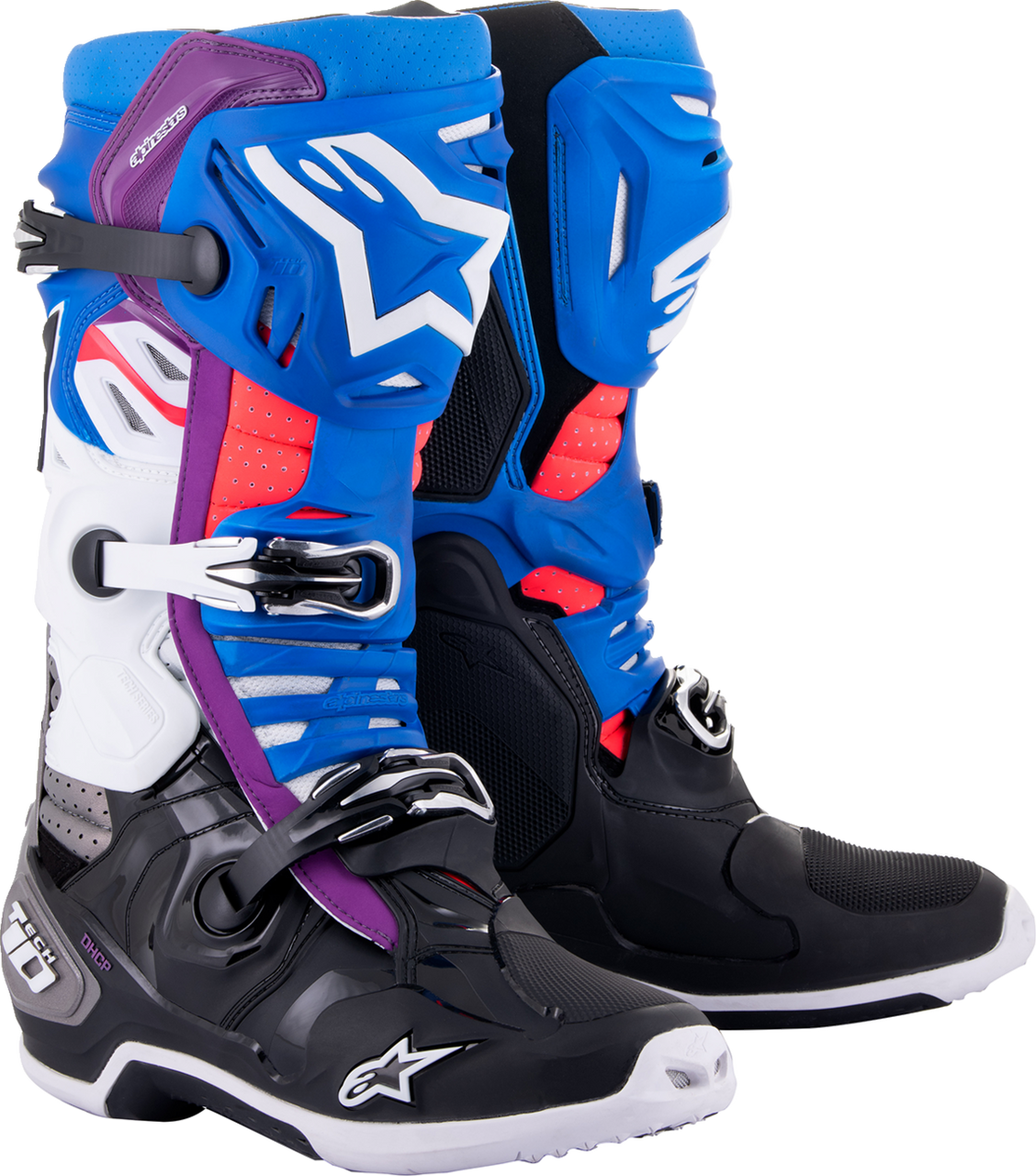 Alpinestars Tech 10 Supervented Boots - Blue/Black/White - US 10 / EU 44.5