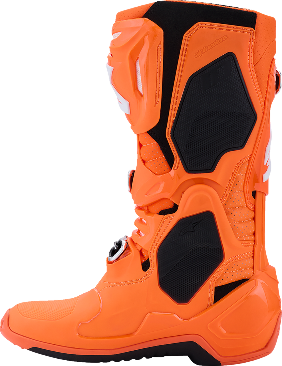 Alpinestars Tech 10 Supervented Boots - Fluorescent Orange/Black/White - US 11 / EU 45.5