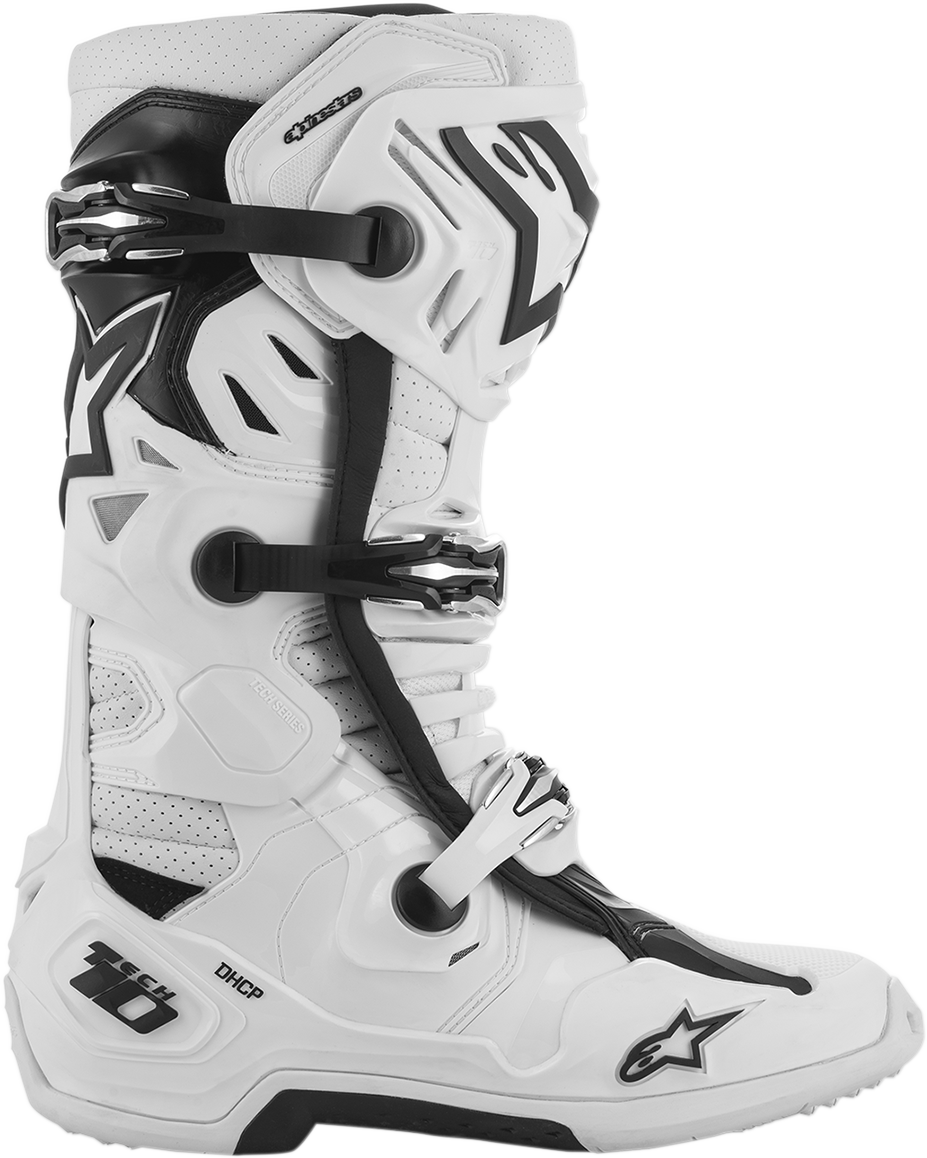 Alpinestars Tech 10 Supervented Boots - White - US 12 / EU 47