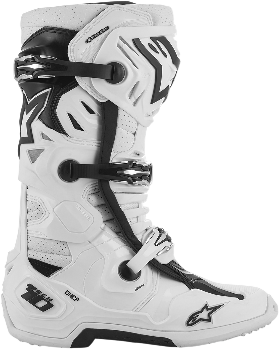 Alpinestars Tech 10 Supervented Boots - White - US 8 / EU 42