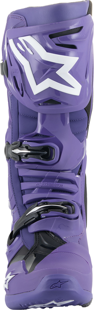 Alpinestars Tech 10 Boots - Purple/Black - US 8 / EU 42