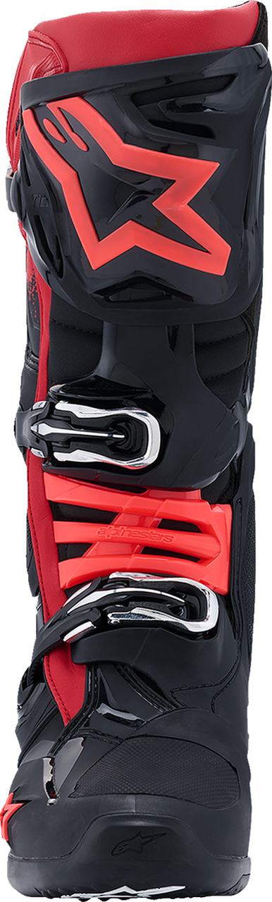 Alpinestars Tech 10 Boots - Black/Red - US 11 / EU 45.5