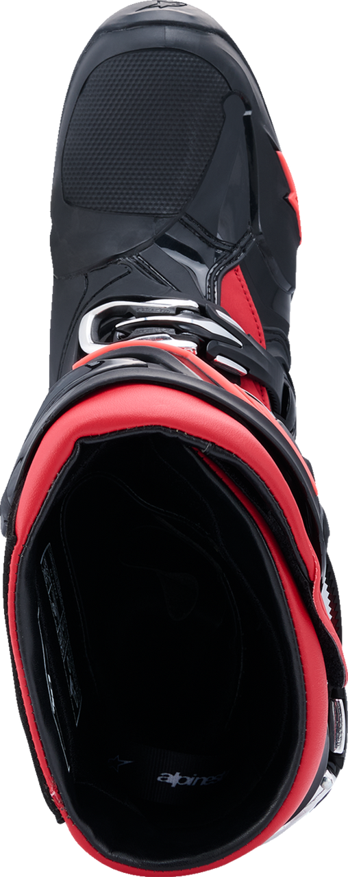 Alpinestars Tech 10 Boots - Black/Red - US 8 / EU 42