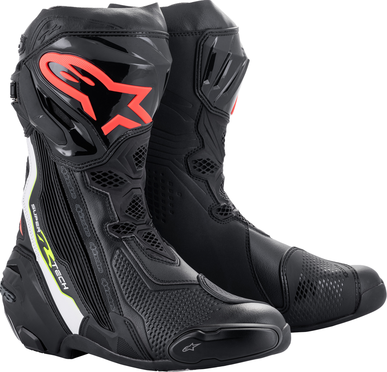 Alpinestars Supertech R Boots - Black/Red - US 11.5 / EU 46