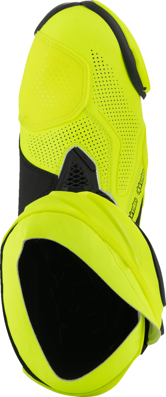 Alpinestars Supertech R Vented Boots - Fluorescent Yellow/Black - US 12 / EU 47