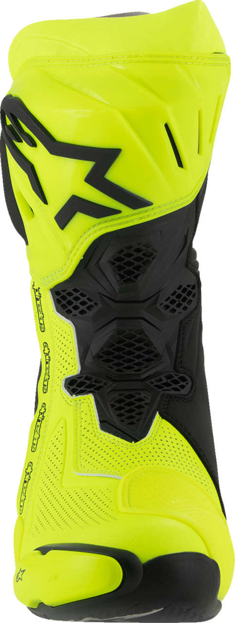 Alpinestars Supertech R Vented Boots - Fluorescent Yellow/Black - US 6.5 / EU 40