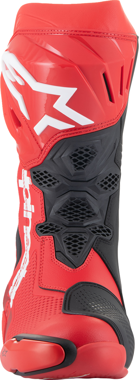 Alpinestars Supertech R Boots - Red - US 12.5 / EU 48