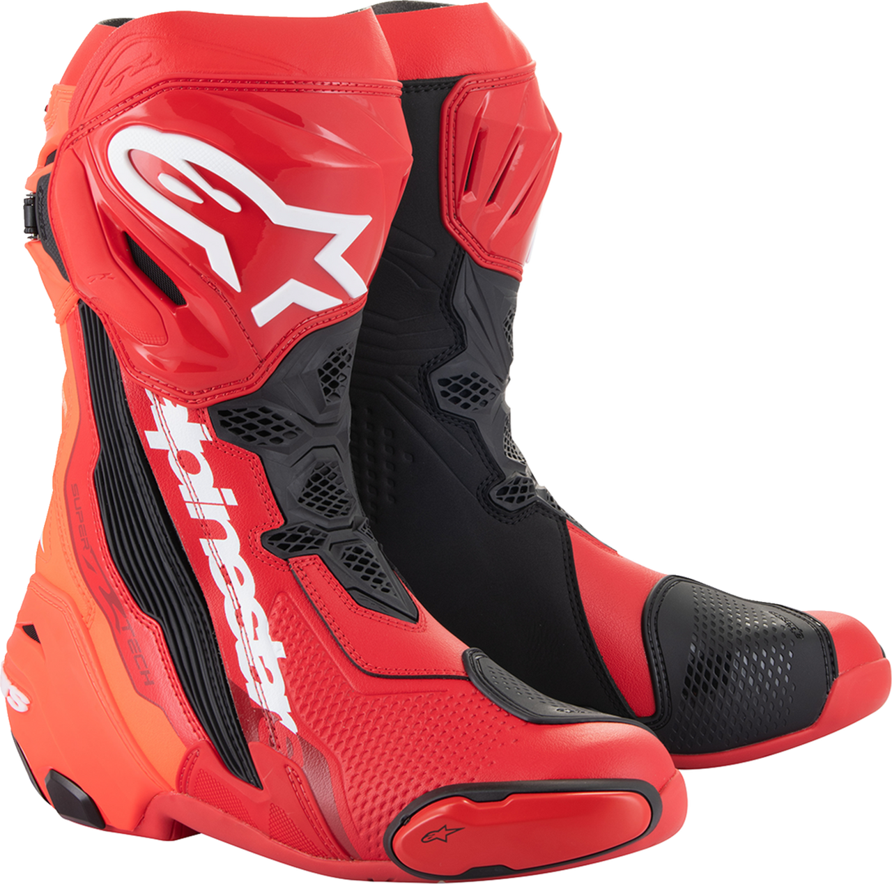 Alpinestars Supertech R Boots - Red - US 10.5 / EU 45