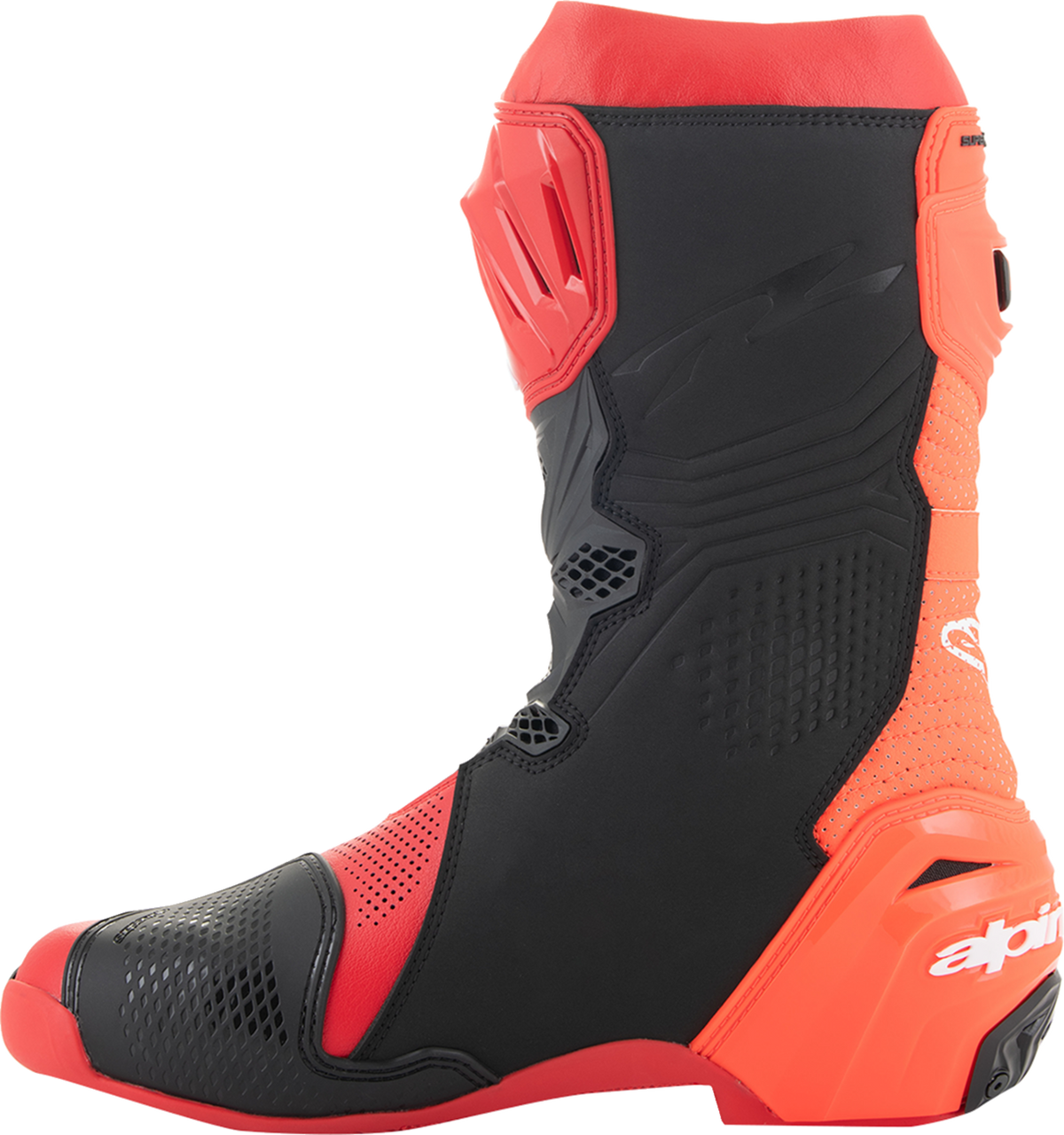 Alpinestars Supertech R Vented Boots - Red - US 12.5 / EU 48