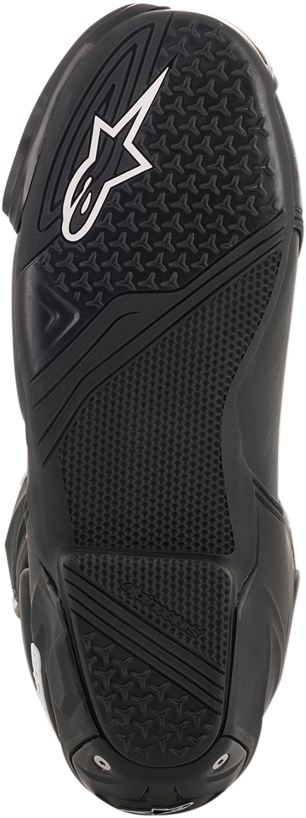 Alpinestars SMX Plus Boots - Black/White/Red Fluorescent - US 6.5 / EU 40