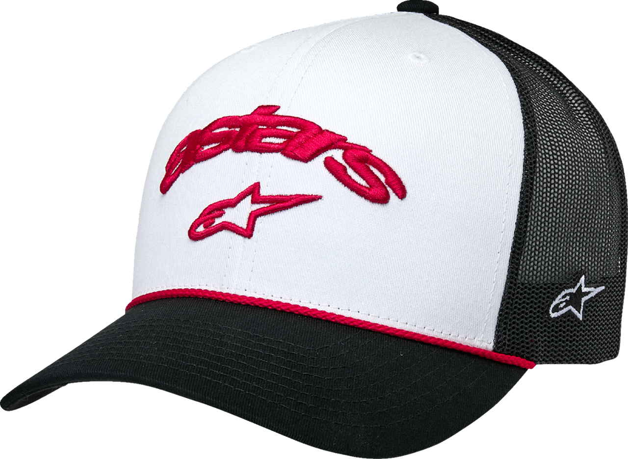 Alpinestars Agree Trucker Hat - White/Black