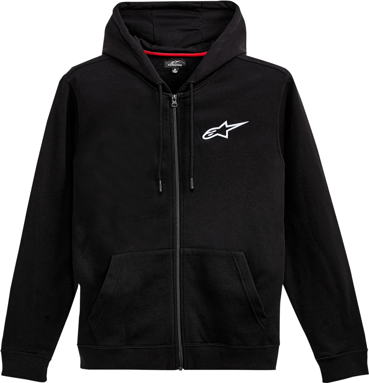 Alpinestars Ageless Zip Hoodie - Black/White - XL
