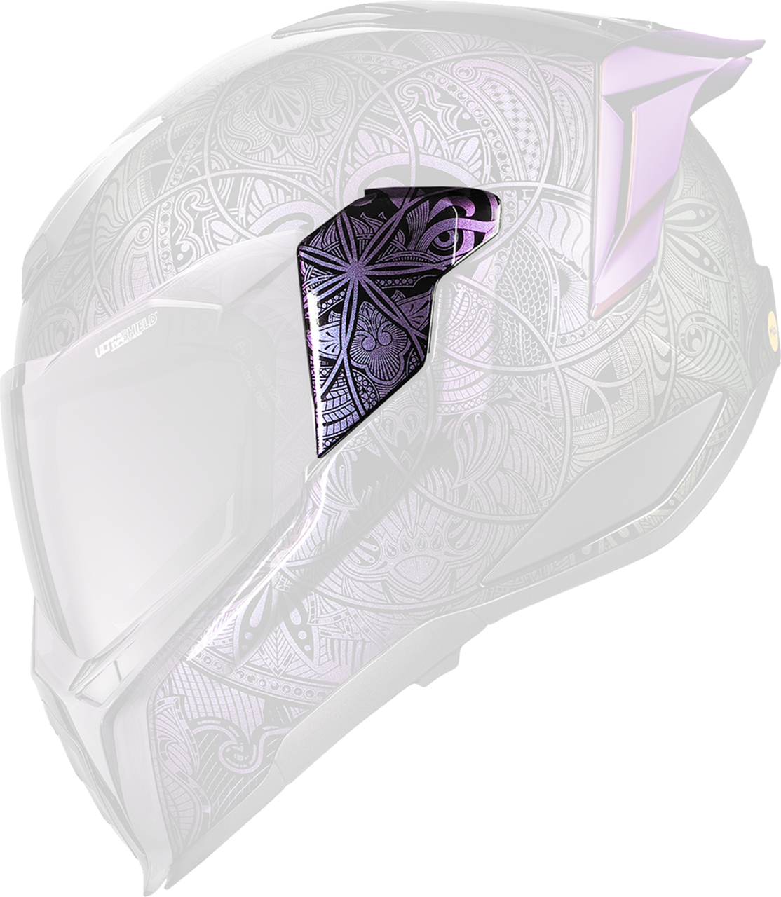 Ultraflite™ Side Plates - Opal Mandala - Purple