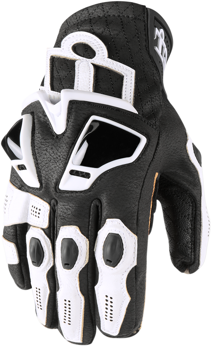Hypersport™ Short Gloves - White - Medium
