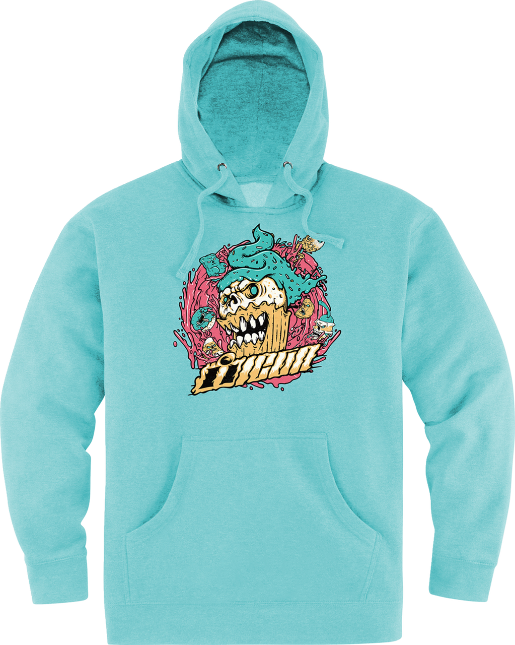 Snack Attack™ Hoodie - Mint - Medium