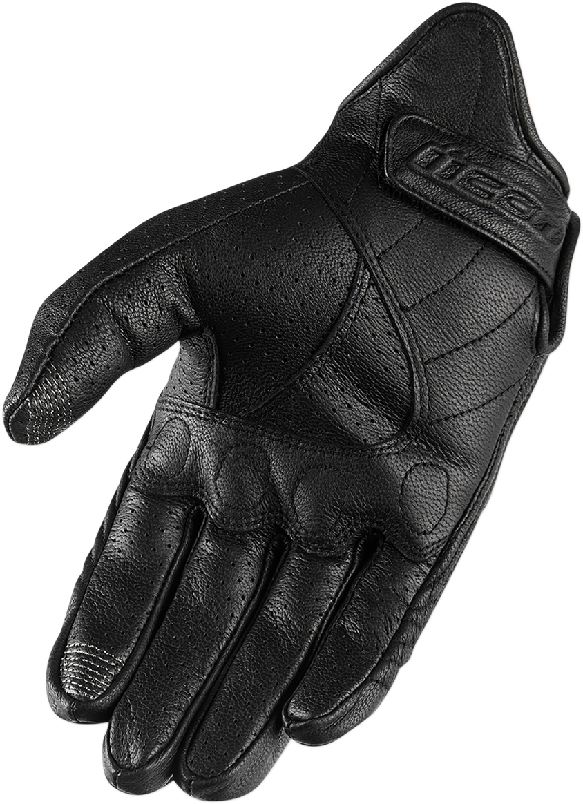 Pursuit Classic™ Perforated Gloves - Black - 3XL