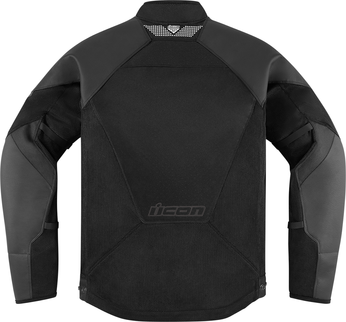 Mesh AF™ Leather Jacket - Black - 2XL