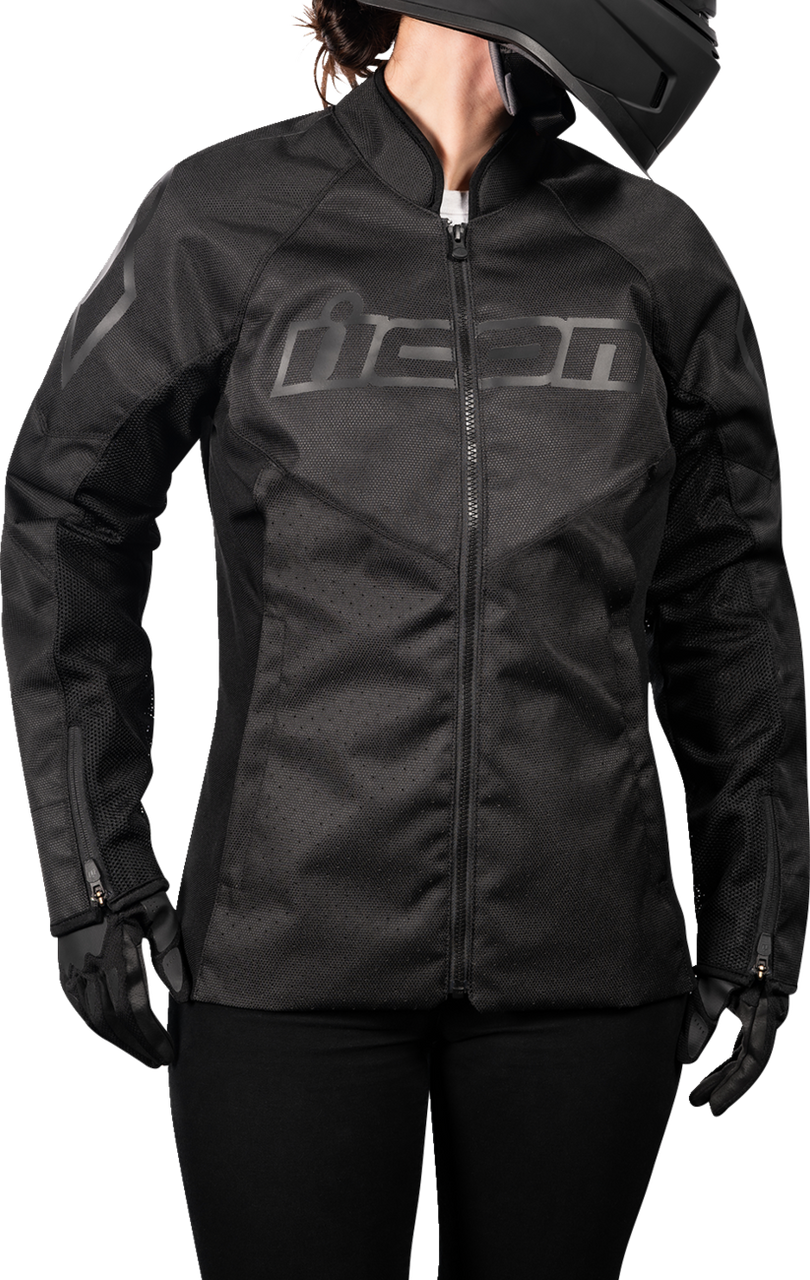 Women's Hooligan™ CE Jacket - Black - 3XL