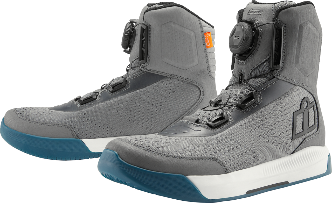 Overlord™ Vented Boots - Gray - US 9 / EU 43
