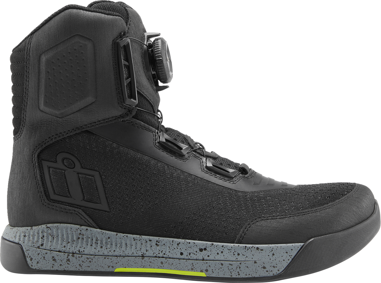 Overlord™ Vented Boots - Black - US 10.5 / EU 44.5
