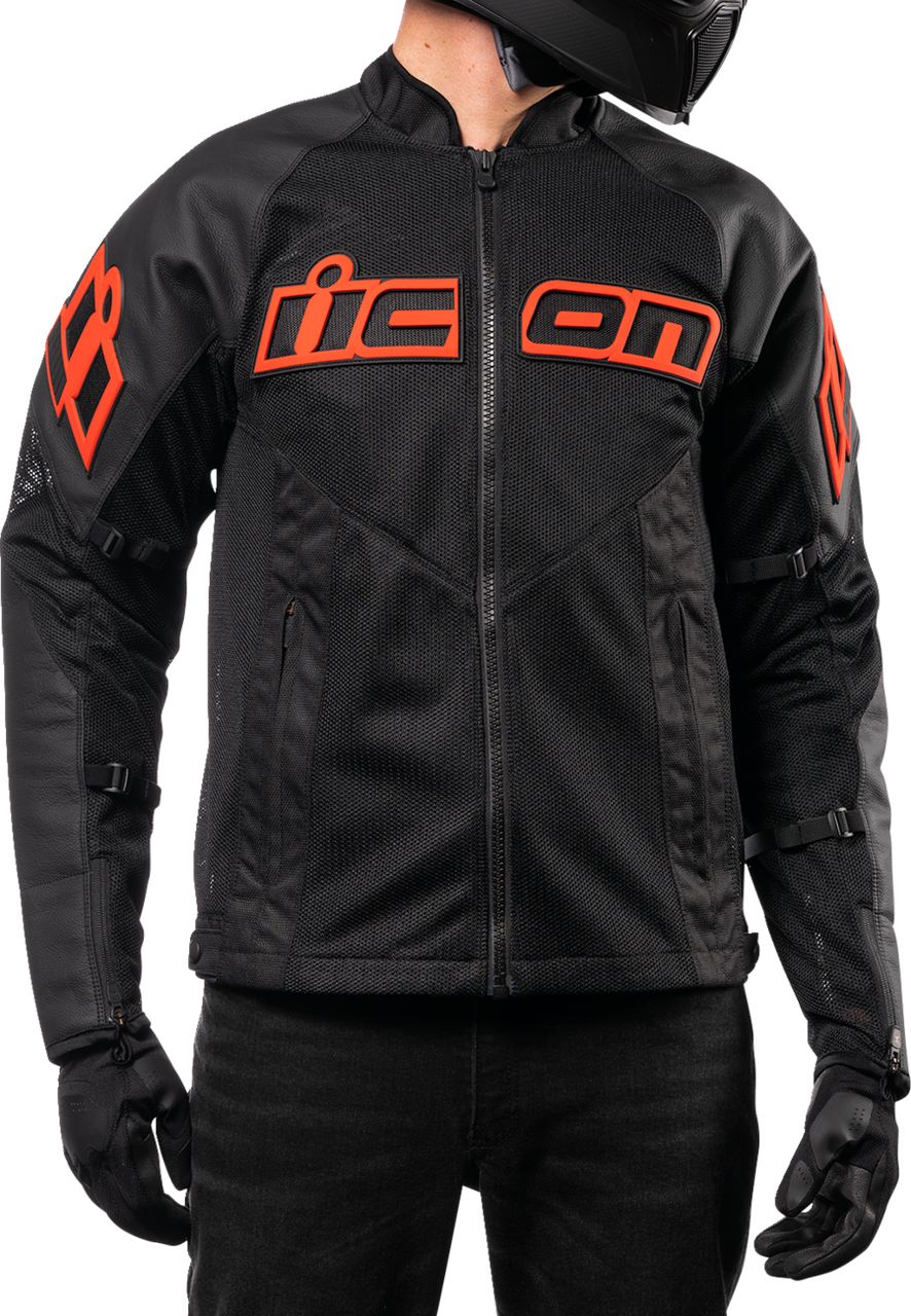 Mesh AF™ Leather Jacket - Slayer - XL