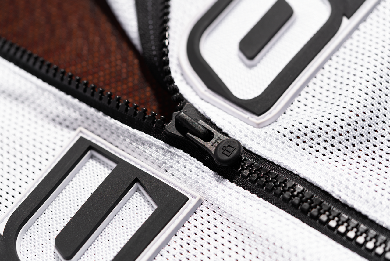 Mesh AF™ Leather Jacket - White - XL