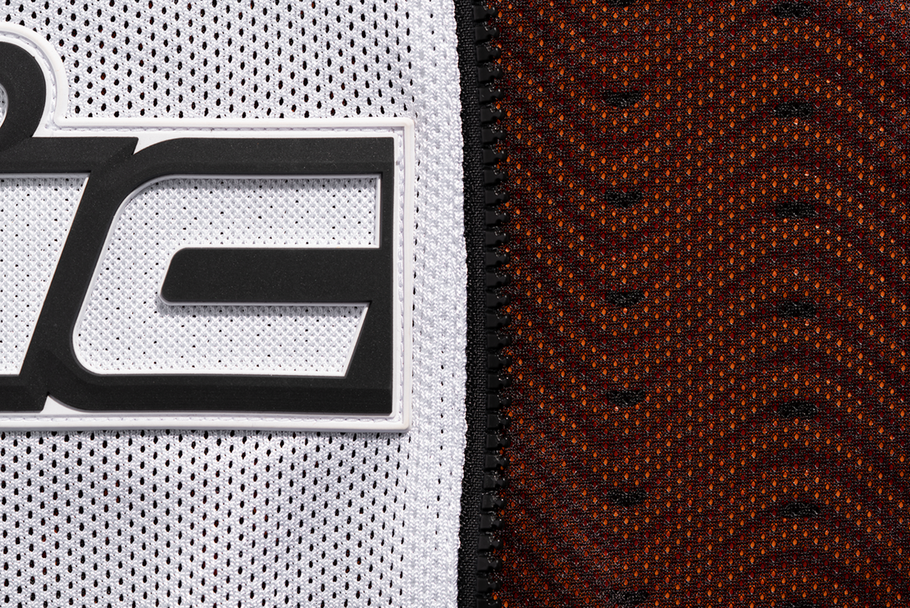 Mesh AF™ Leather Jacket - White - XL