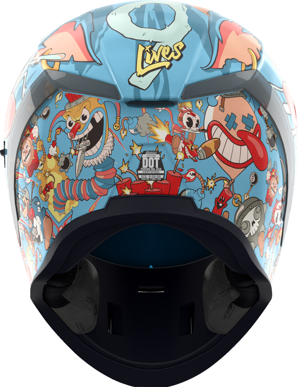 Airform™ Helmet - 9 Lives - MIPS® - Blue - XS