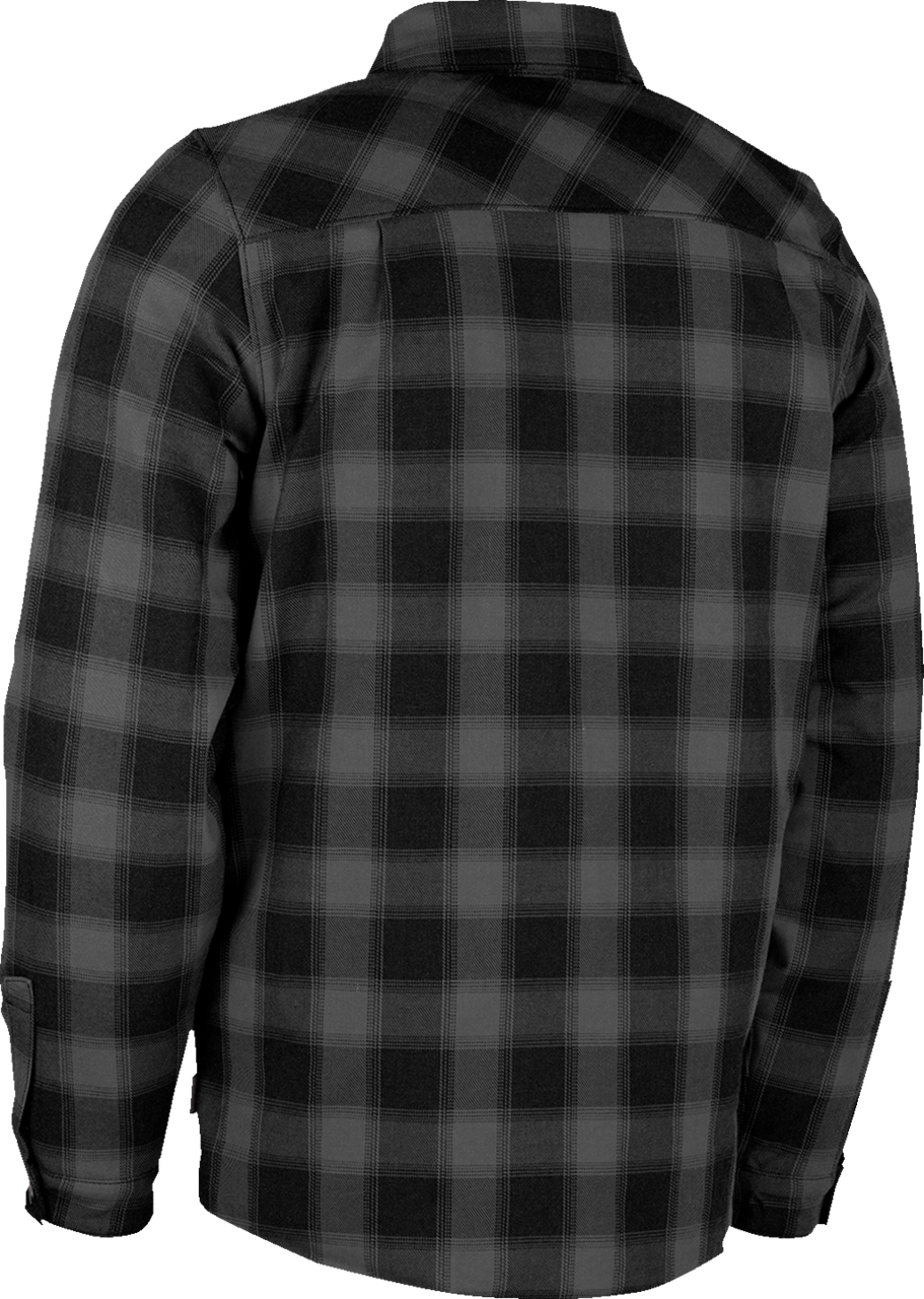 Fallblock Flannel™ Jacket - Black - XL