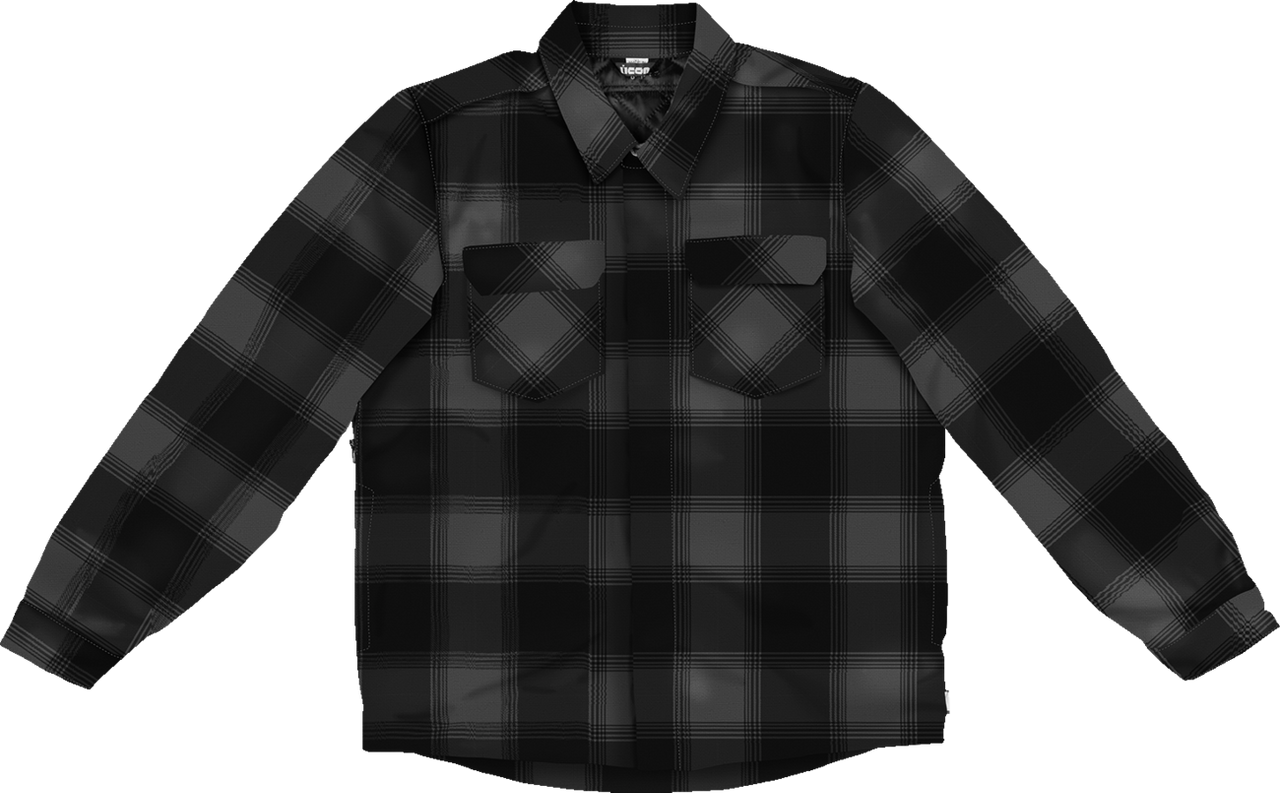 Fallblock CX Flannel™ Jacket - Black - 3XL