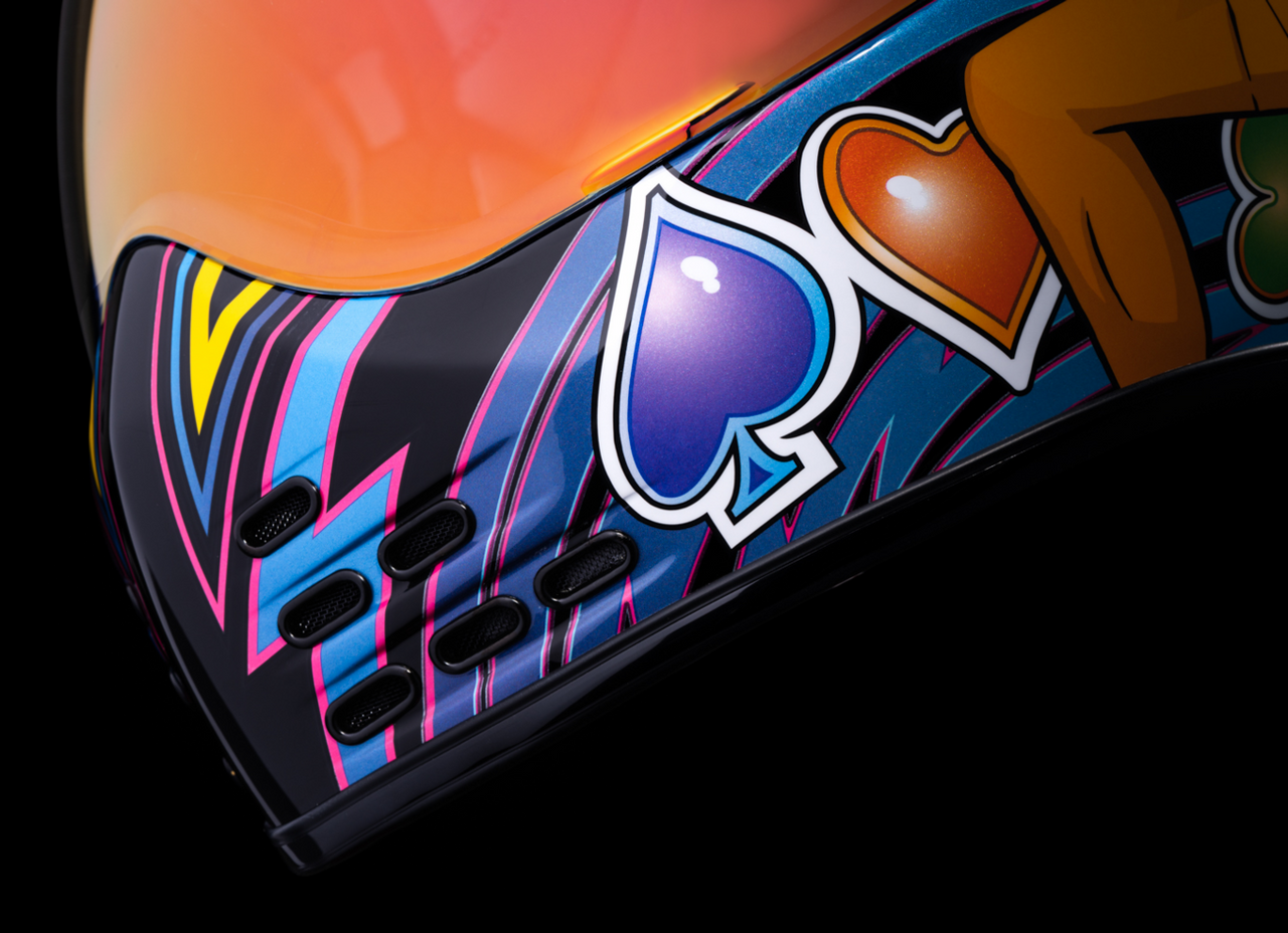 Domain™ Helmet - Lucky Lid 4 - Red - Large