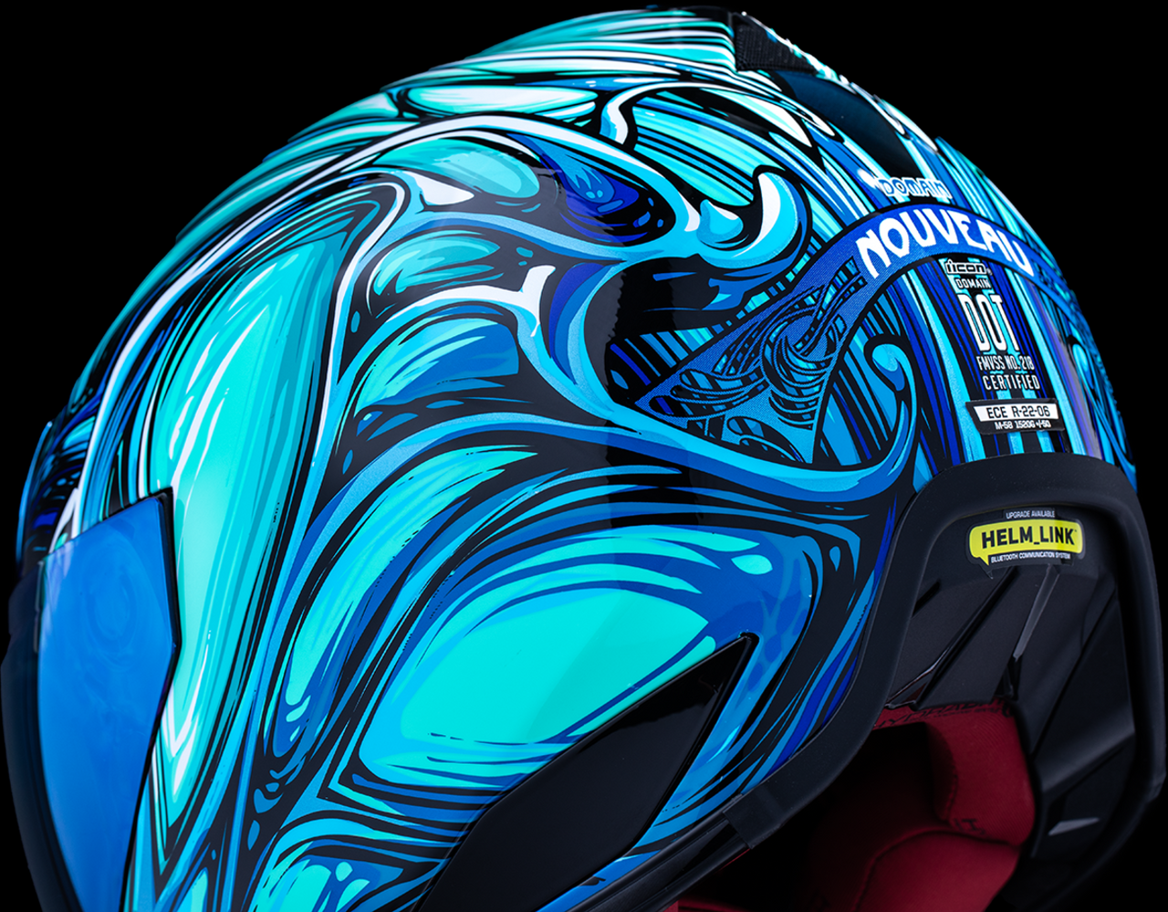 Domain™ Helmet - Nouveau - Blue - Medium