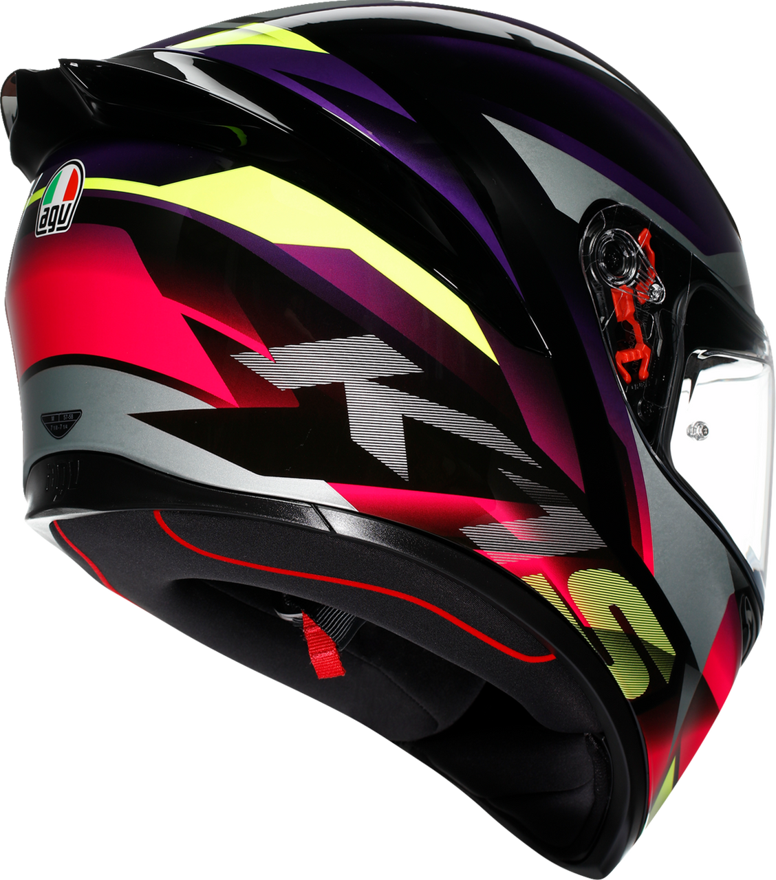 K1 S Helmet - Fastlap - Black/Purple/Pink - XL