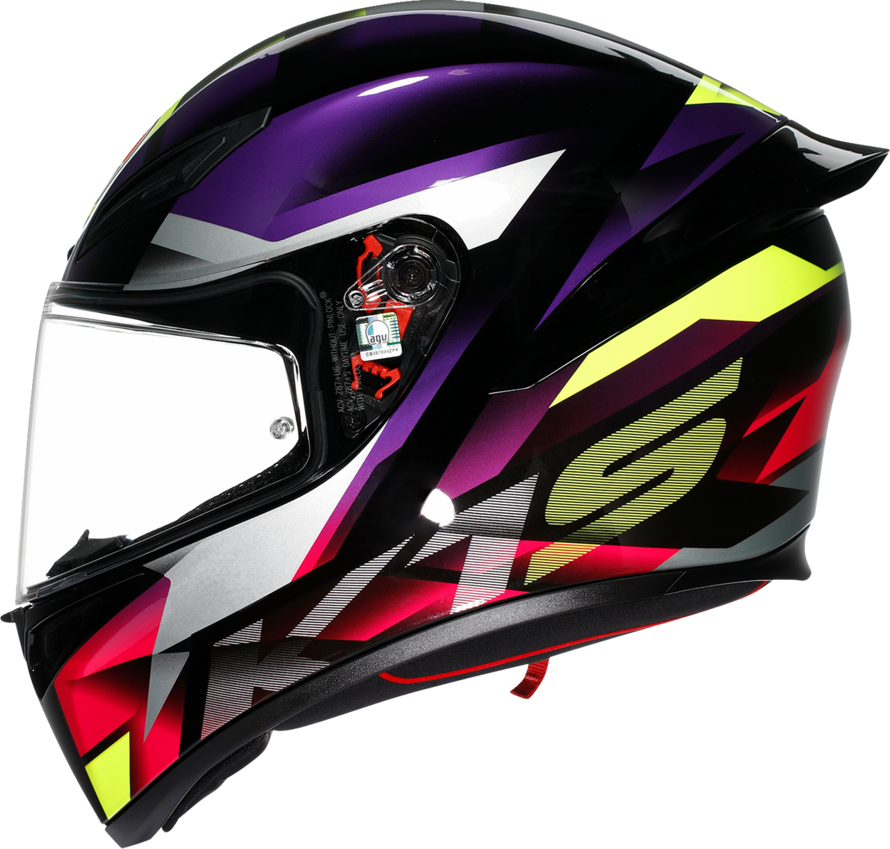 K1 S Helmet - Fastlap - Black/Purple/Pink - XL