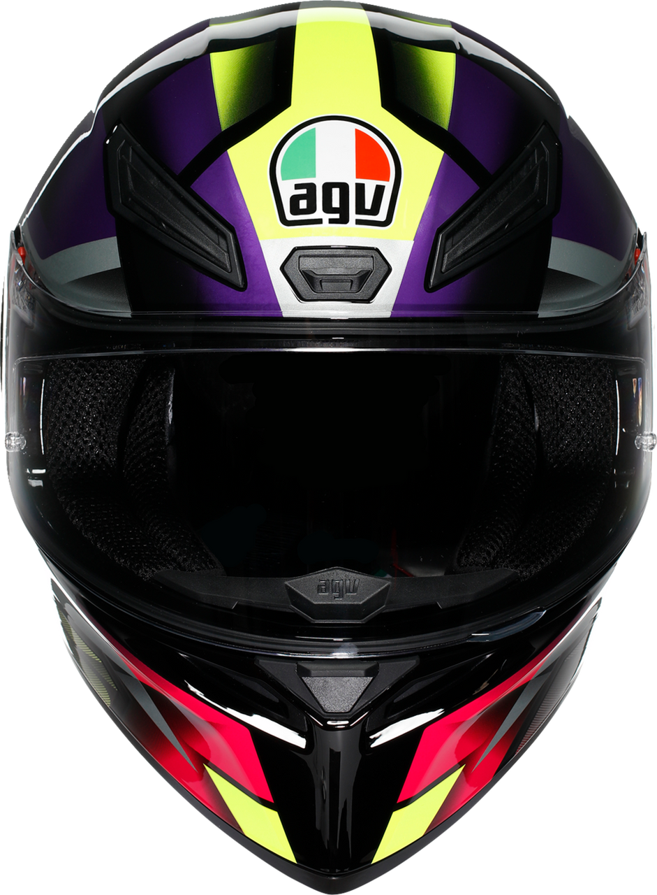 K1 S Helmet - Fastlap - Black/Purple/Pink - Small