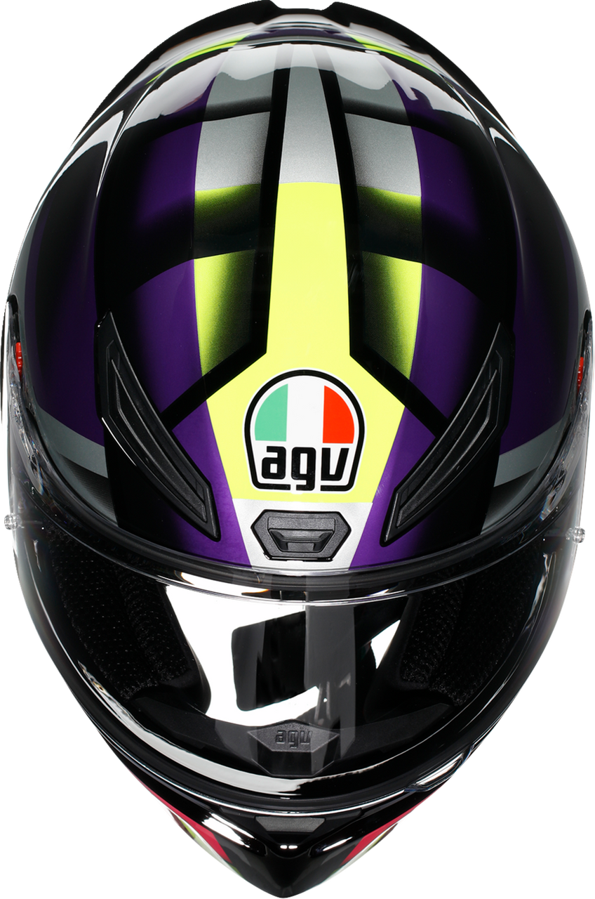 K1 S Helmet - Fastlap - Black/Purple/Pink - Small