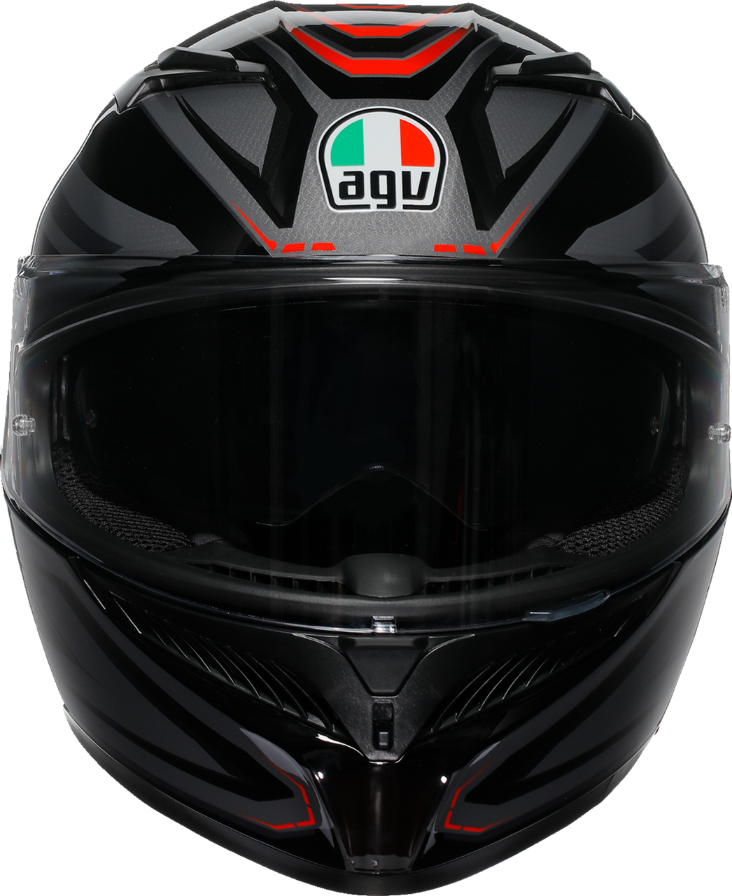 K3 Helmet - Syth - Black/Red - XL