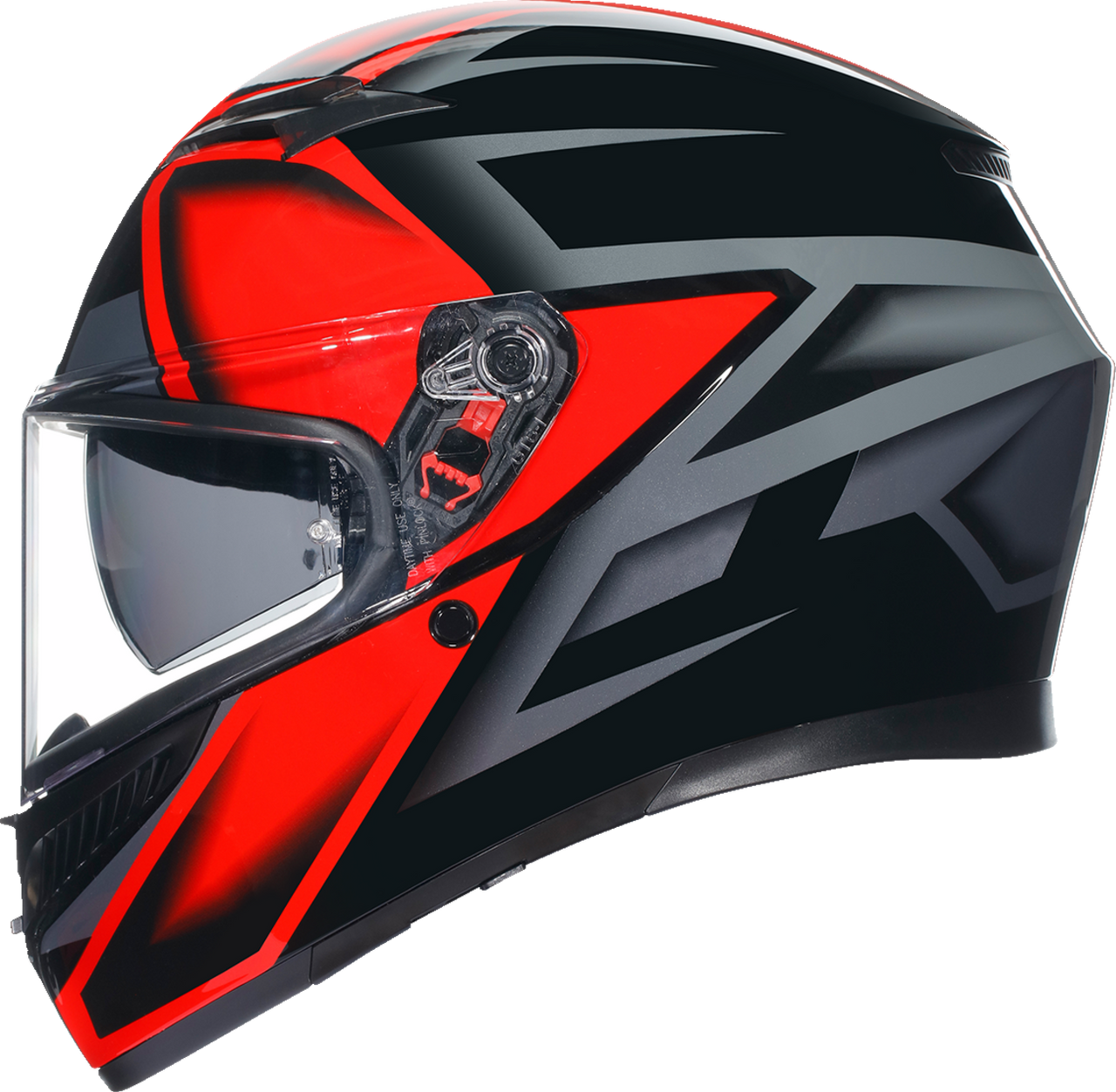 K3 Helmet - Compound - Black/Red - Medium