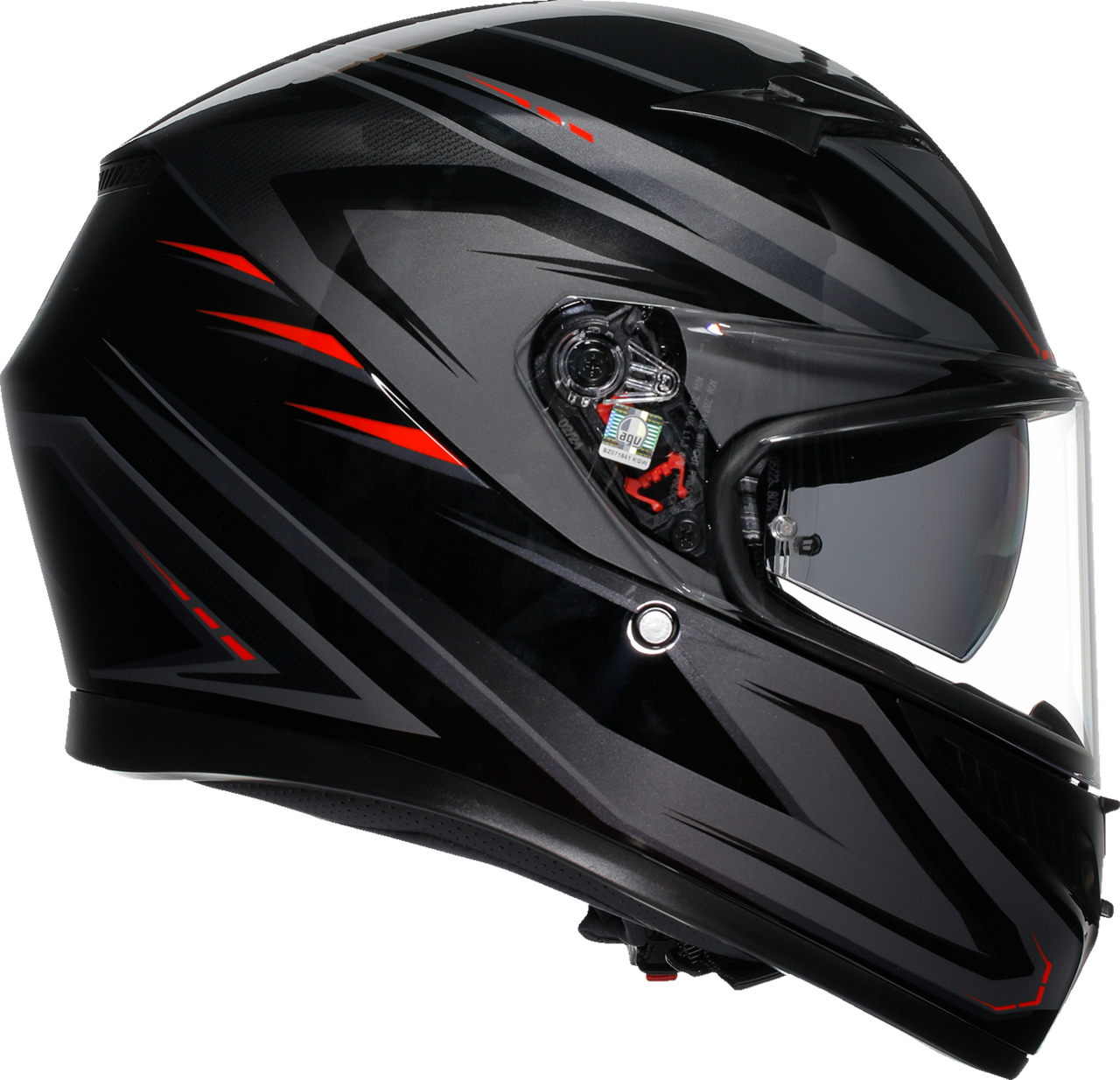 K3 Helmet - Syth - Black/Red - Medium