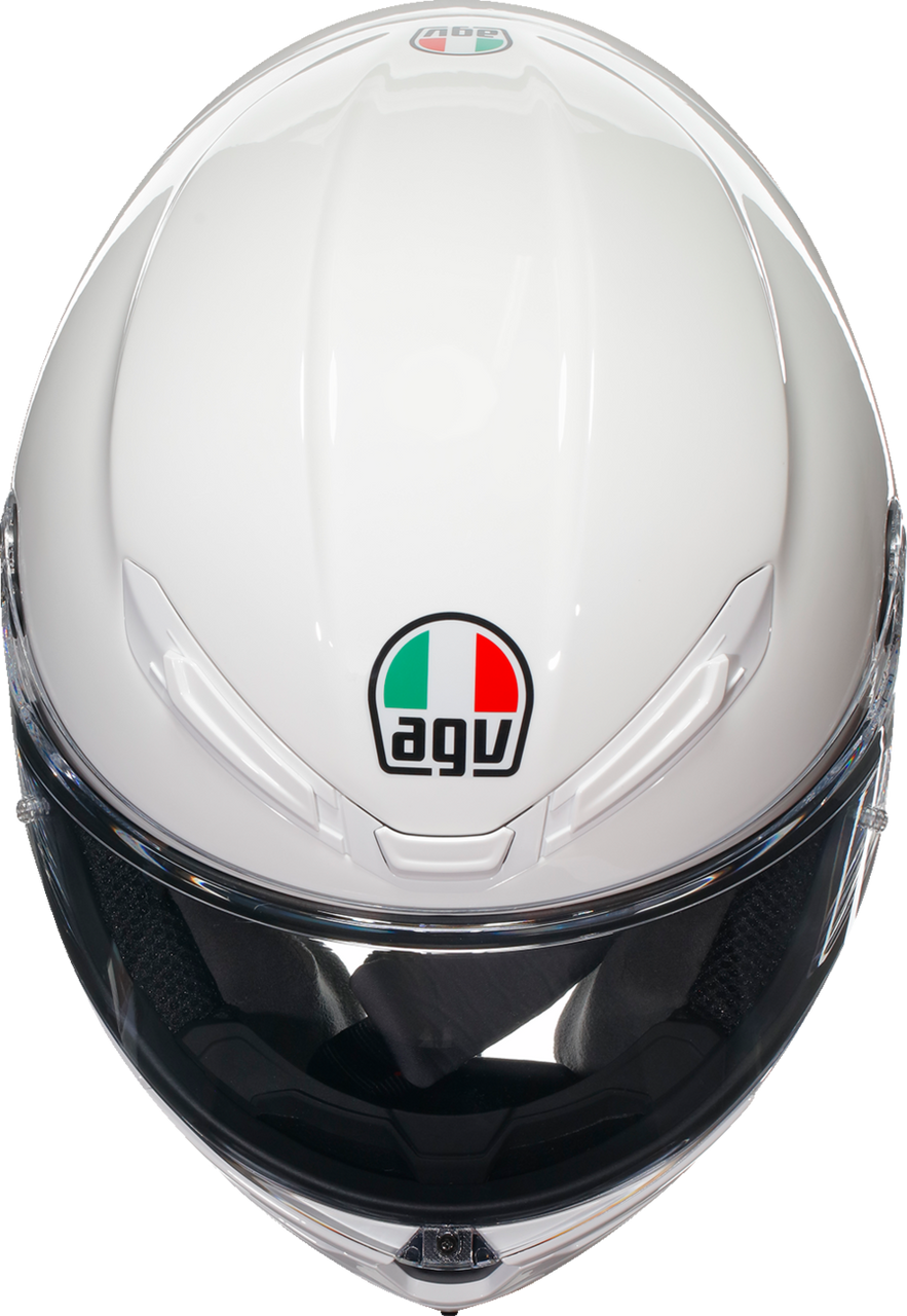 K6 S Helmet - White - Small