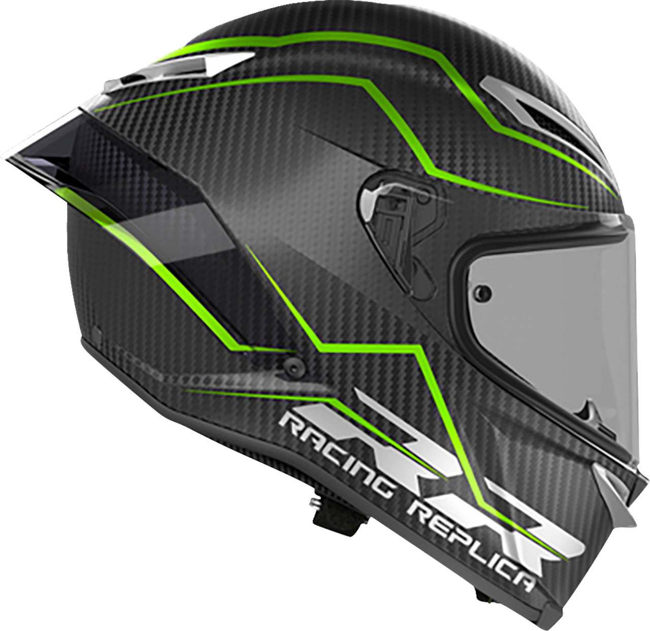 Pista GP RR Helmet - Performante - Carbon/Lime - Small
