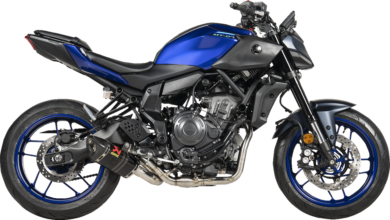Racing Line Exhaust System - Carbon Fiber - Yamaha MT-07