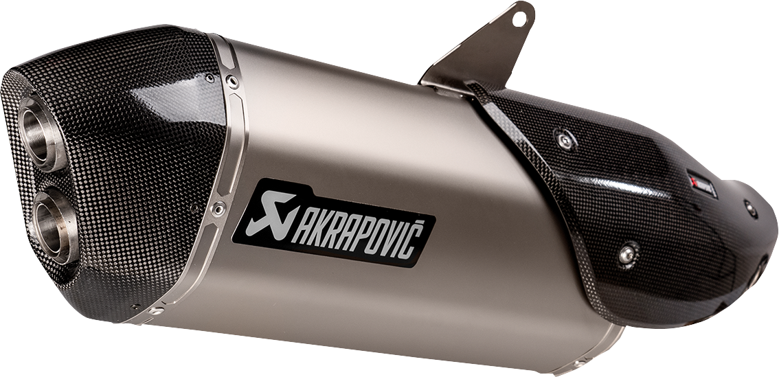 Slip-On Line Muffler - Titanium - S-HD12SO1-HAFT